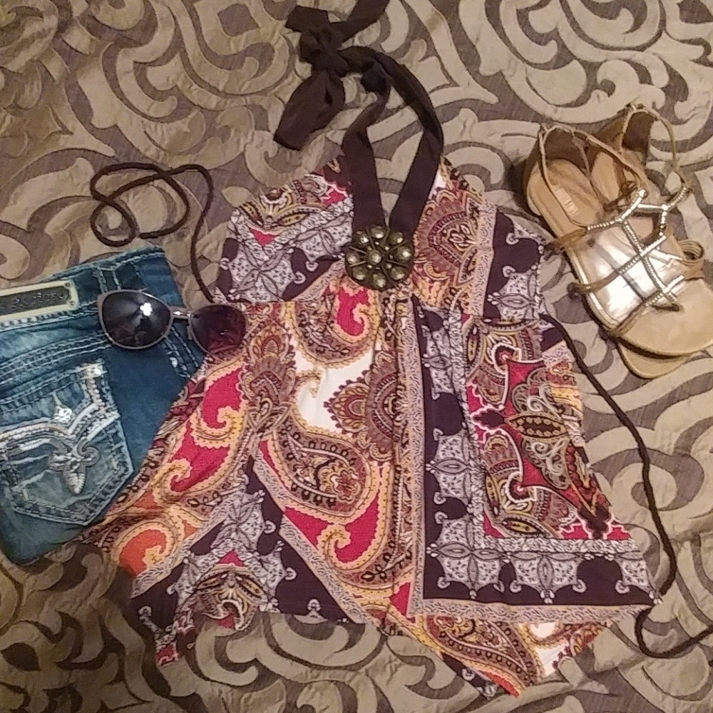 HeartSoul Halter Top szMed